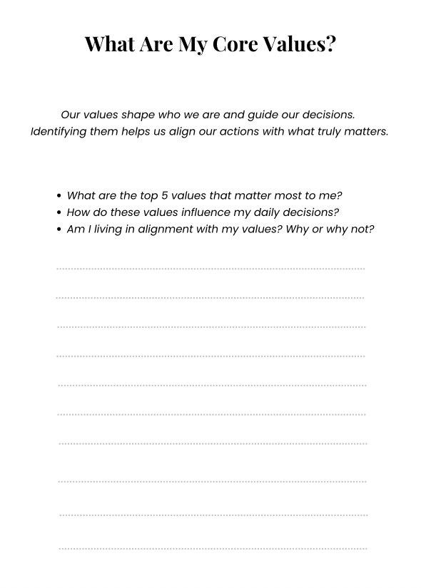 100 Days to Clarity Pg1