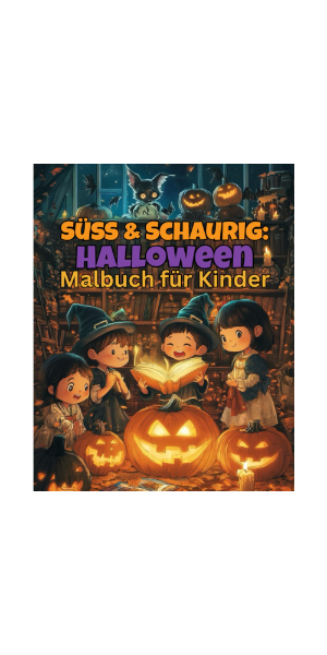 Halloween Malbuch Cover