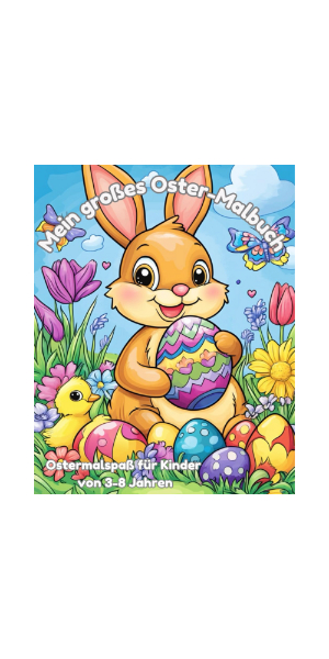 Ostern Malbuch Cover