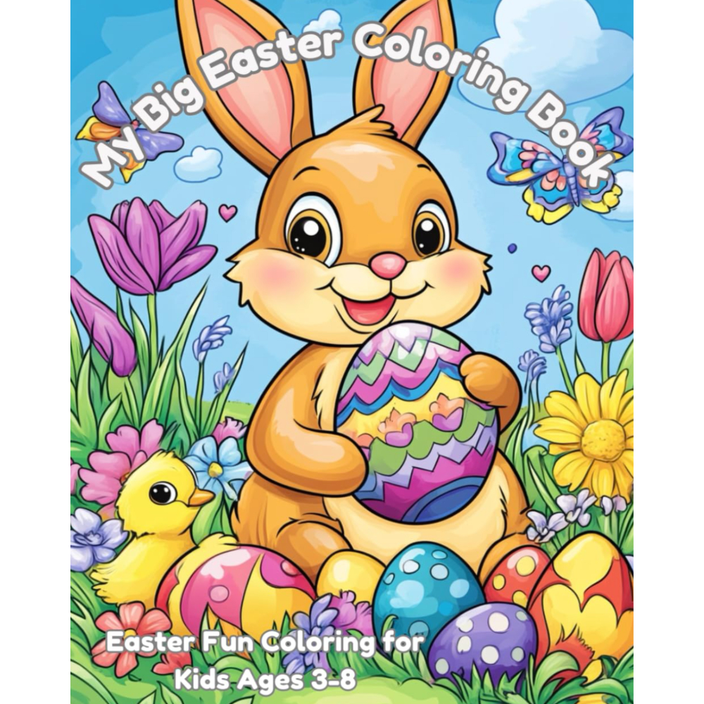 Easter Coloring Page Cover