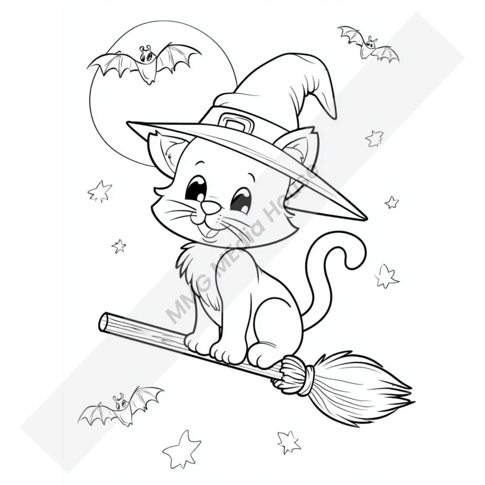 Halloween cat