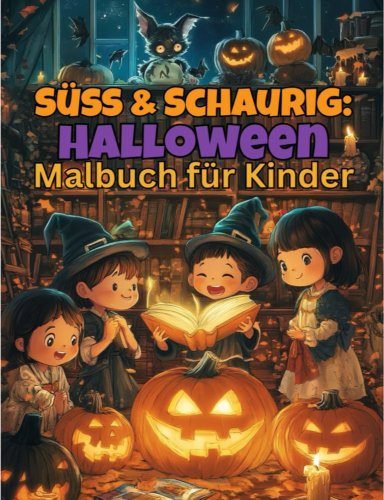 Halloween Malbuch Cover